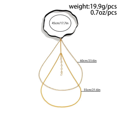 Crystal Tassel Thigh Chain – Sexy Multilayer Leg Jewelry for Women