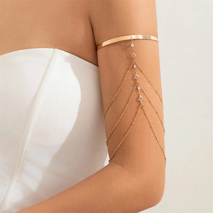 Boho Crystal Cuff Bangles – 17 Styles Arm Bracelets for Bridal, Goth & Party Looks