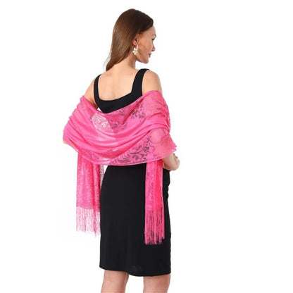 Vintage Tassel Patchwork V-Neck Cardigan – Women’s Shawl, Capelet, and Fringed Scarf