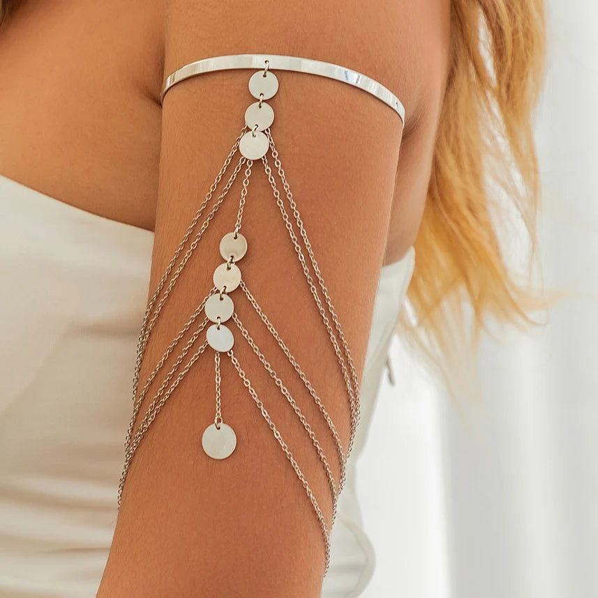 Boho Crystal Cuff Bangles – 17 Styles Arm Bracelets for Bridal, Goth & Party Looks
