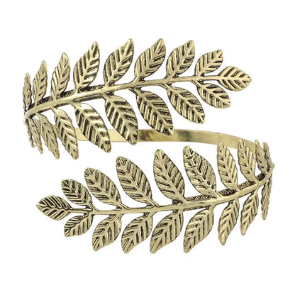Boho Tassel Upper Arm Bracelet – Retro Geometric Metal Arm Cuff Jewelry