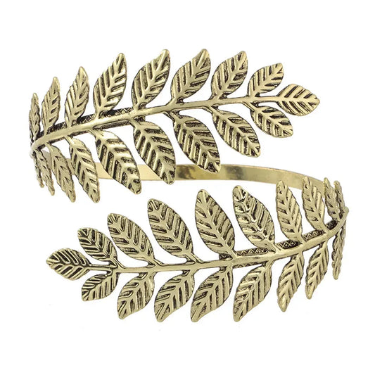 Boho Tassel Upper Arm Bracelet – Retro Geometric Metal Arm Cuff Jewelry