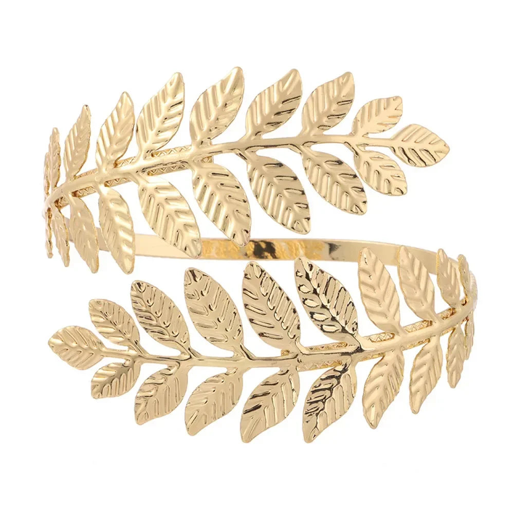 Boho Tassel Upper Arm Bracelet – Retro Geometric Metal Arm Cuff Jewelry