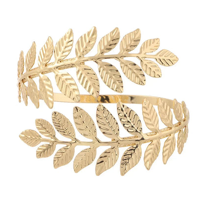 Boho Tassel Upper Arm Bracelet – Retro Geometric Metal Arm Cuff Jewelry