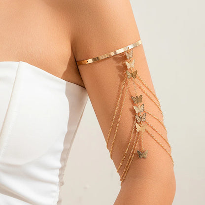 Boho Crystal Cuff Bangles – 17 Styles Arm Bracelets for Bridal, Goth & Party Looks