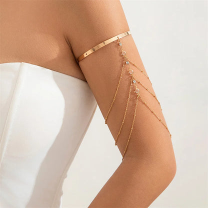 Boho Crystal Cuff Bangles – 17 Styles Arm Bracelets for Bridal, Goth & Party Looks